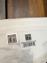 Load image into Gallery viewer, Michaelian Home 10-411-00 stamped kitchen towel manufacturer label
