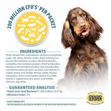 Load image into Gallery viewer, Pet's Choice Gut Instincts Probiotic Powder Packets for Dogs – Daily Digestive &amp; Immune Support, 30 Count
