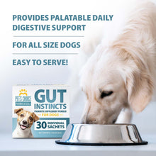 Load image into Gallery viewer, Pet's Choice Gut Instincts Probiotic Powder Packets for Dogs – Daily Digestive &amp; Immune Support, 30 Count
