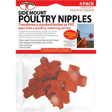 Load image into Gallery viewer, DS26 Poultry Nipples, 4 pk
