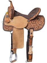 Load image into Gallery viewer, Royal King Light Oil Hawley Barrel Saddle Package
