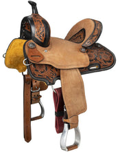 Load image into Gallery viewer, Royal King Youth Dublin Barrel Saddle
