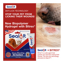 Load image into Gallery viewer, DS26 Seal It Wound &amp; Blood Stop Gel for Dogs &amp; Cats
