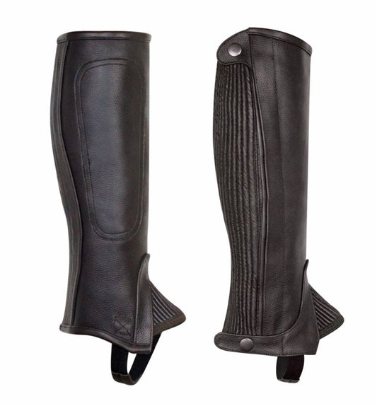 Perri’s Professional Half Chaps-Adult Leather