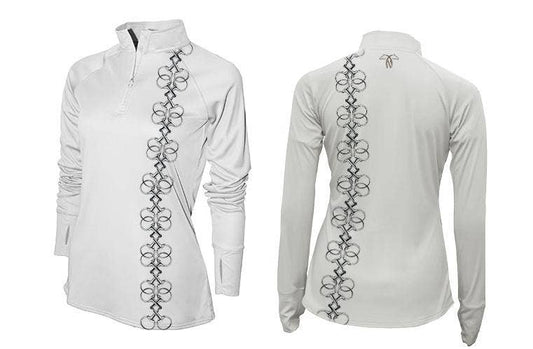 UPF 50  1/4 ZIP SUN SHIRT