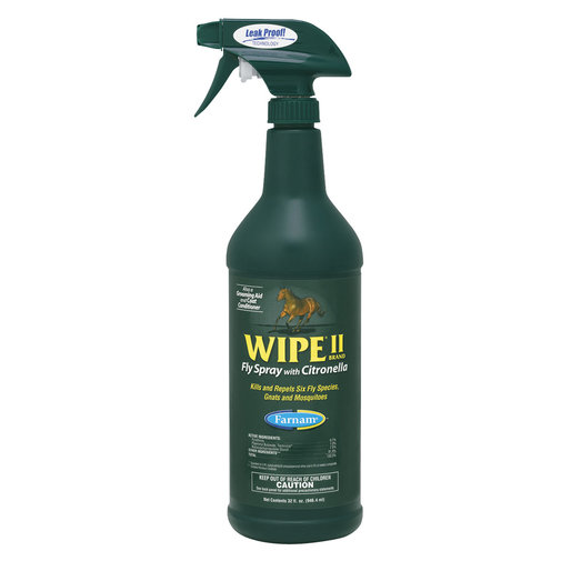 Wipe II Citronella Fly Spray for Horses