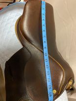 X 15.5" Consignment Saddle Collegiate