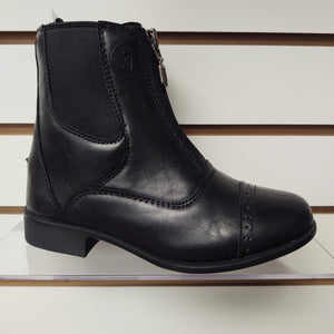 Children's Leather Paddock Boots BLACK 60% OFF