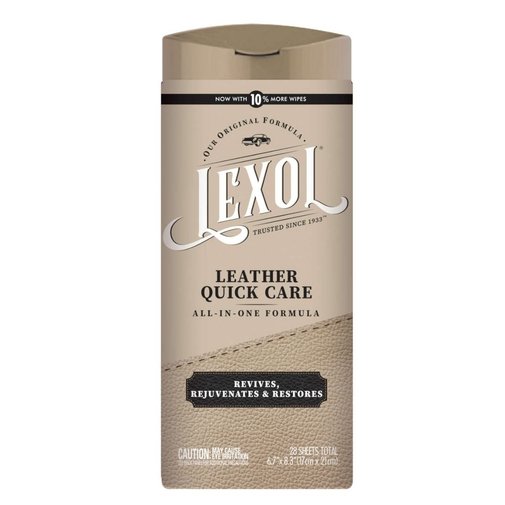 729 Lexol Leather Quick Care All-in-One Wipes