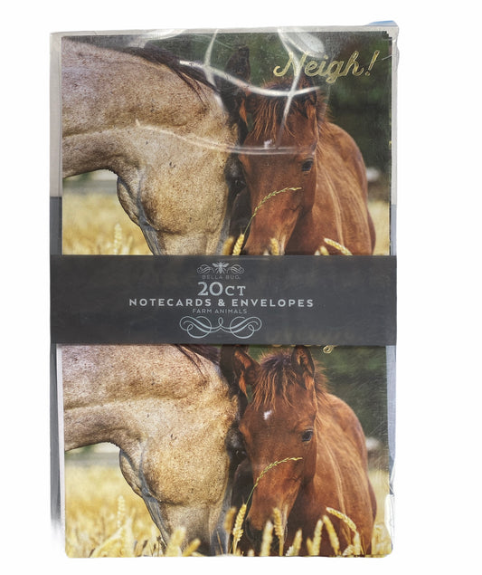 589 Notecards & Envelopes: Farm Animals