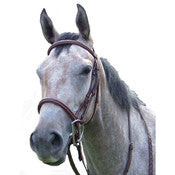 228 Fancy Stitch Padded Snaffle Shetland