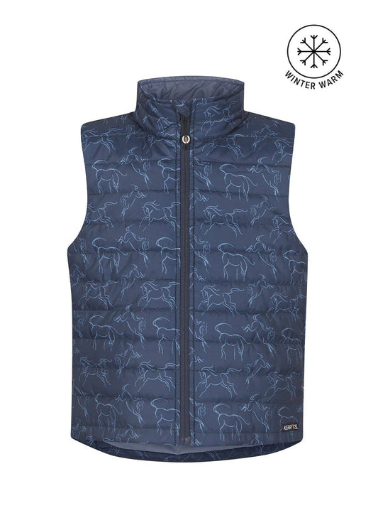 SALE Kids Winter Whinnies Quilted Vest