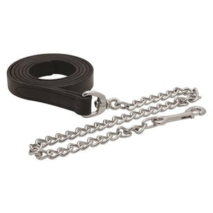Leather lead with Chain