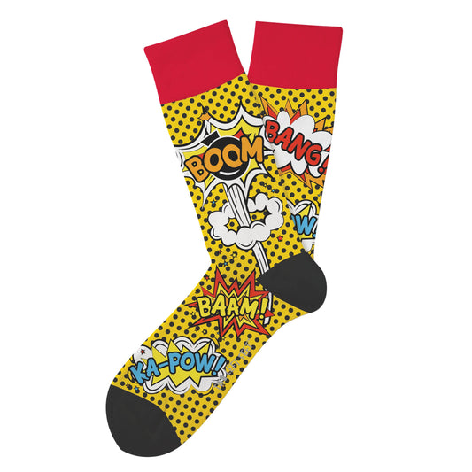 917 AE Two Left Feet Comic Socks