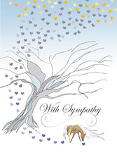 Load image into Gallery viewer, SOLDOUTHorse Sympathy Card: NEW With Sympathy
