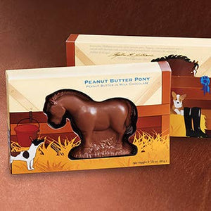 HS Peanut Butter Pony-Peanut Butter Milk Chocolate 2 7/8 oz