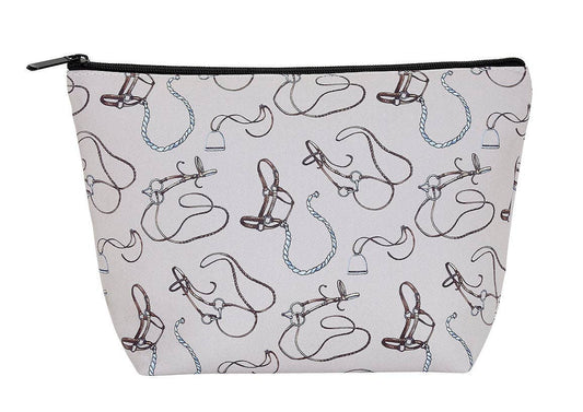 NW "Lila" Bridles n' Things Large Cosmetic Pouch