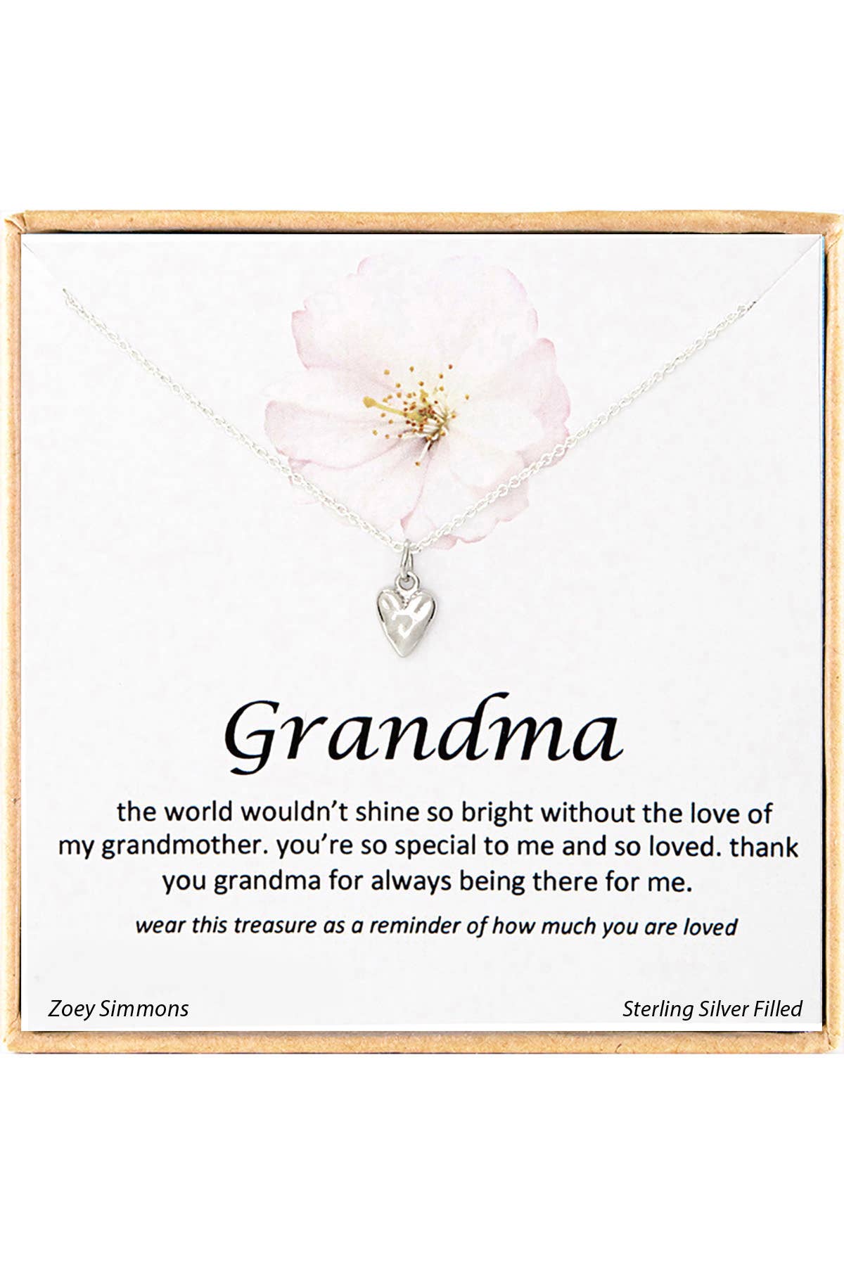 Grandma' Boxed Charm Necklace - SF
