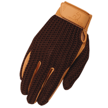 Load image into Gallery viewer, Heritage Performance Crochet Gloves - BROWN
