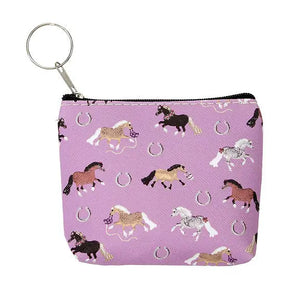"Lila" Pony Puff Coin Purses-Assorted