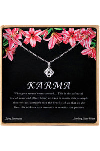 Karma' Boxed Charm Necklace - SF