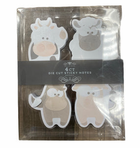 Die Cut Sticky Notes: Animals