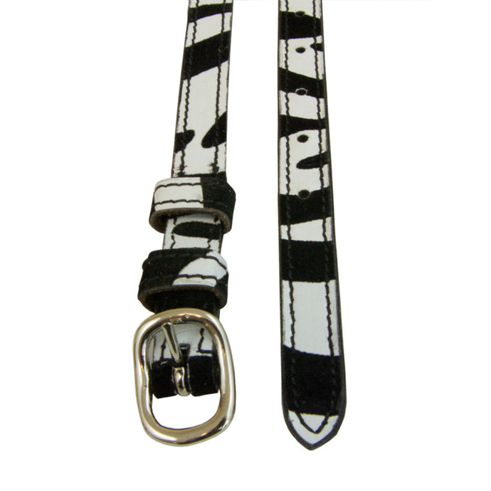 Imperial Riding Spur Straps Camo/zebra