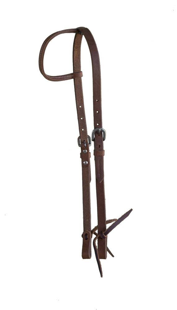 Shenandoah One Ear Oiled Leather Headstall