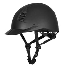 Load image into Gallery viewer, TuffRider Schooling Helmet Carbon Fiber Shell SEI-Certified Equestrian Protective Headgear

