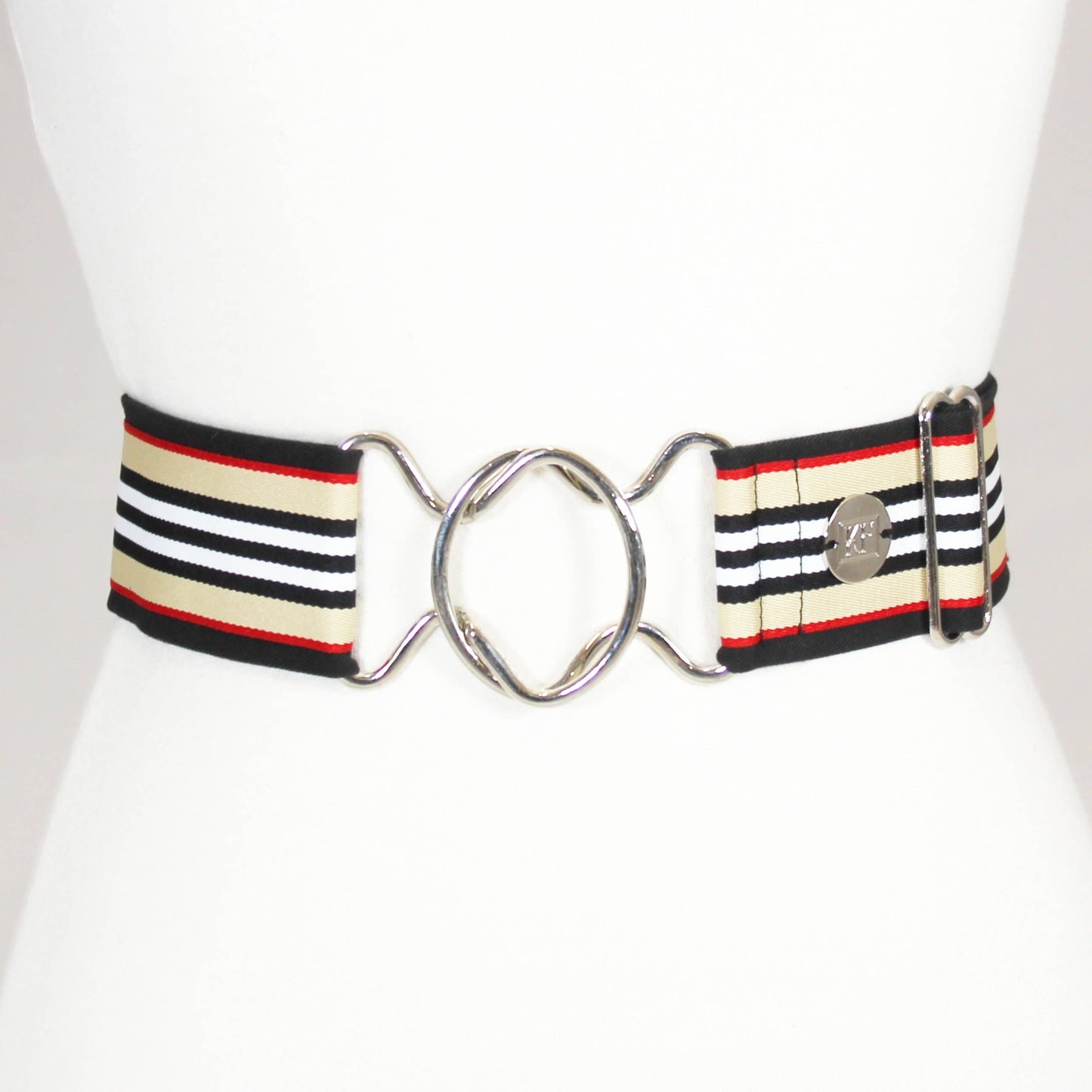 Tan stripe - adjustable belt