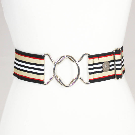 Tan stripe - adjustable belt