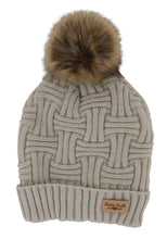 Load image into Gallery viewer, Britt's Knits Plush-Lined Hat with Pom

