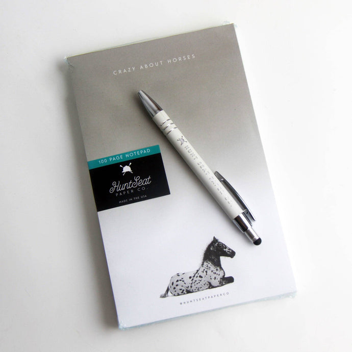 Horse Crazy Notepad
