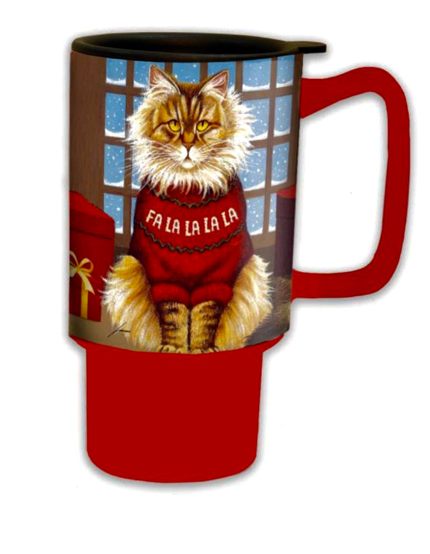 Travel mug- Kitty Carol