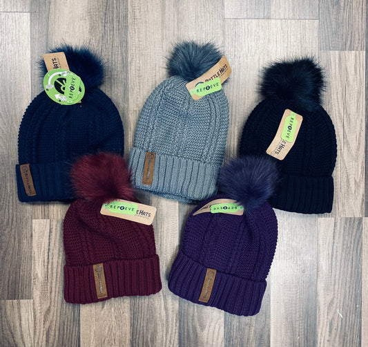 775 Bottle Beanie w/ Pom Pom