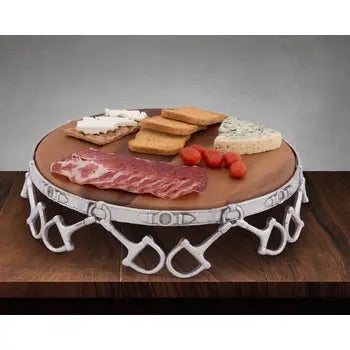 Equestrian Cheese Pedestal