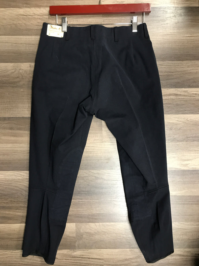 O/C #1965 navy 30R adult breeches