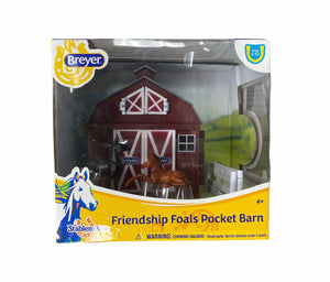 Breyer Friendship Foals Pocket Barn