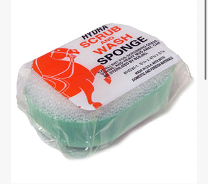 Hydra scrub & wash sponge