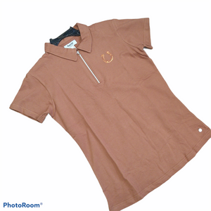 Amy Cotton Stretch Polo Shirt