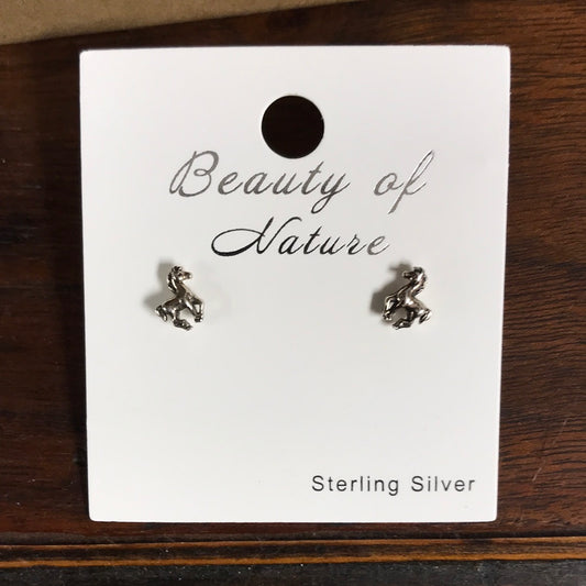 756 BN Horse Stud Earrings