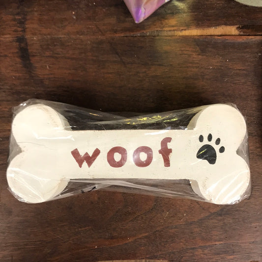 Wooden Dog Decor