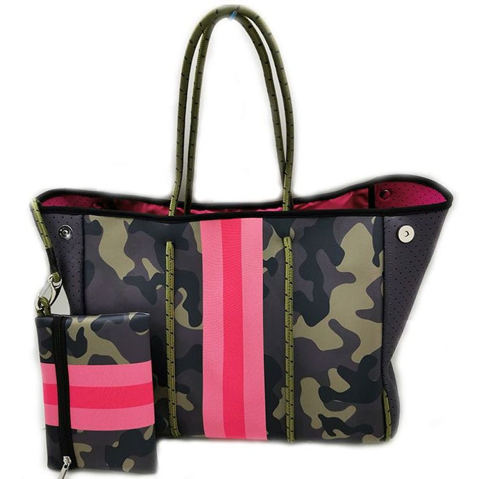 Camo Neoprene Shoulder Bag