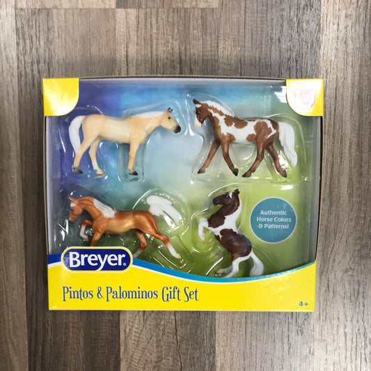 736 Breyer Pintos and Palominos Gift Set