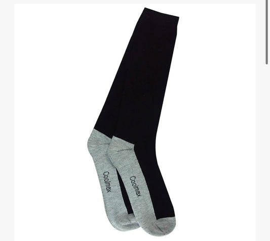 Coolmax ladies colored boot sock