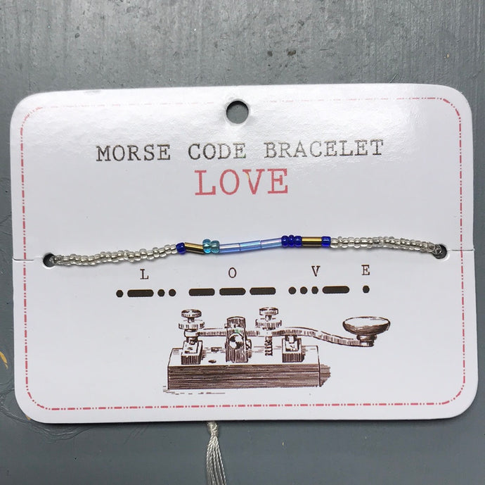 Morse Code Bracelet LOVE